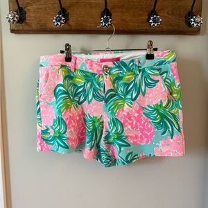 Lilly Pulitzer Tropical Print Women's Shorts 10